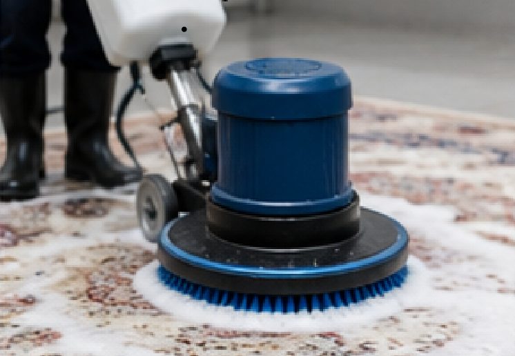 Halı fırçalama makinesi